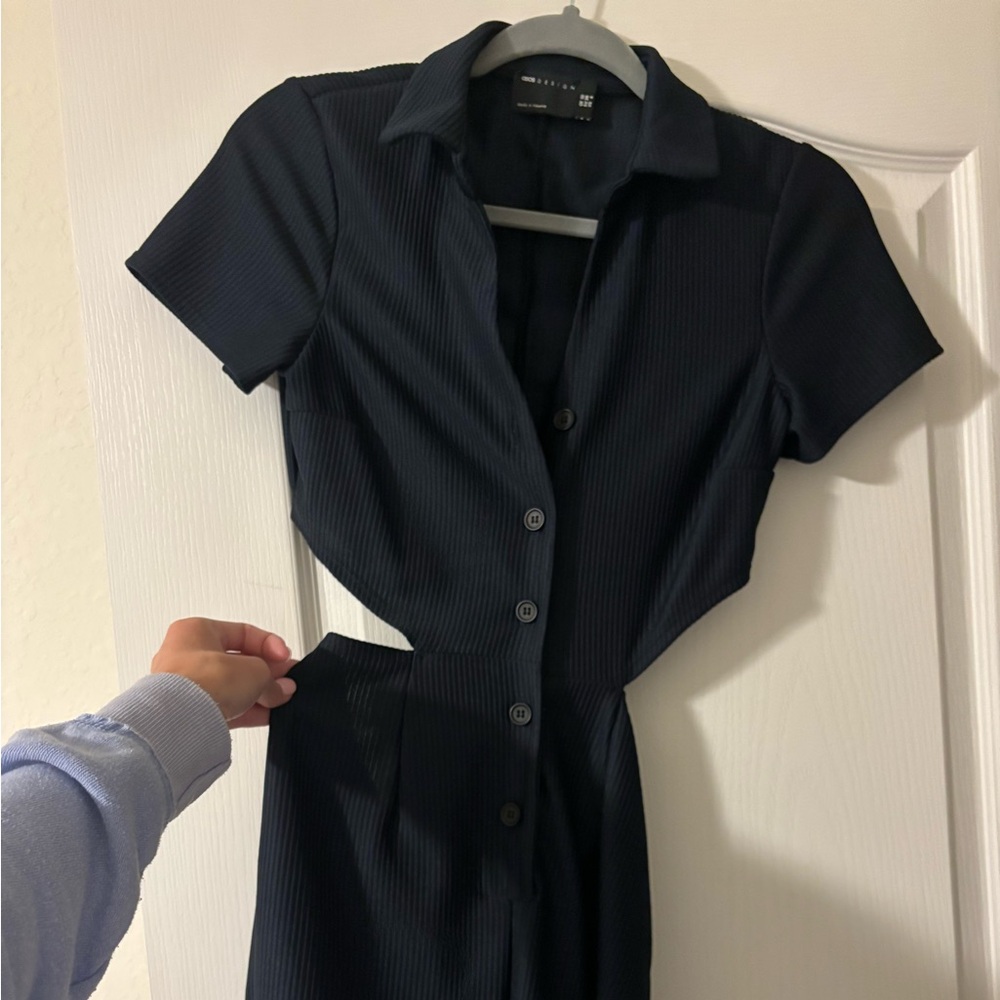 ASOS collared playsuit